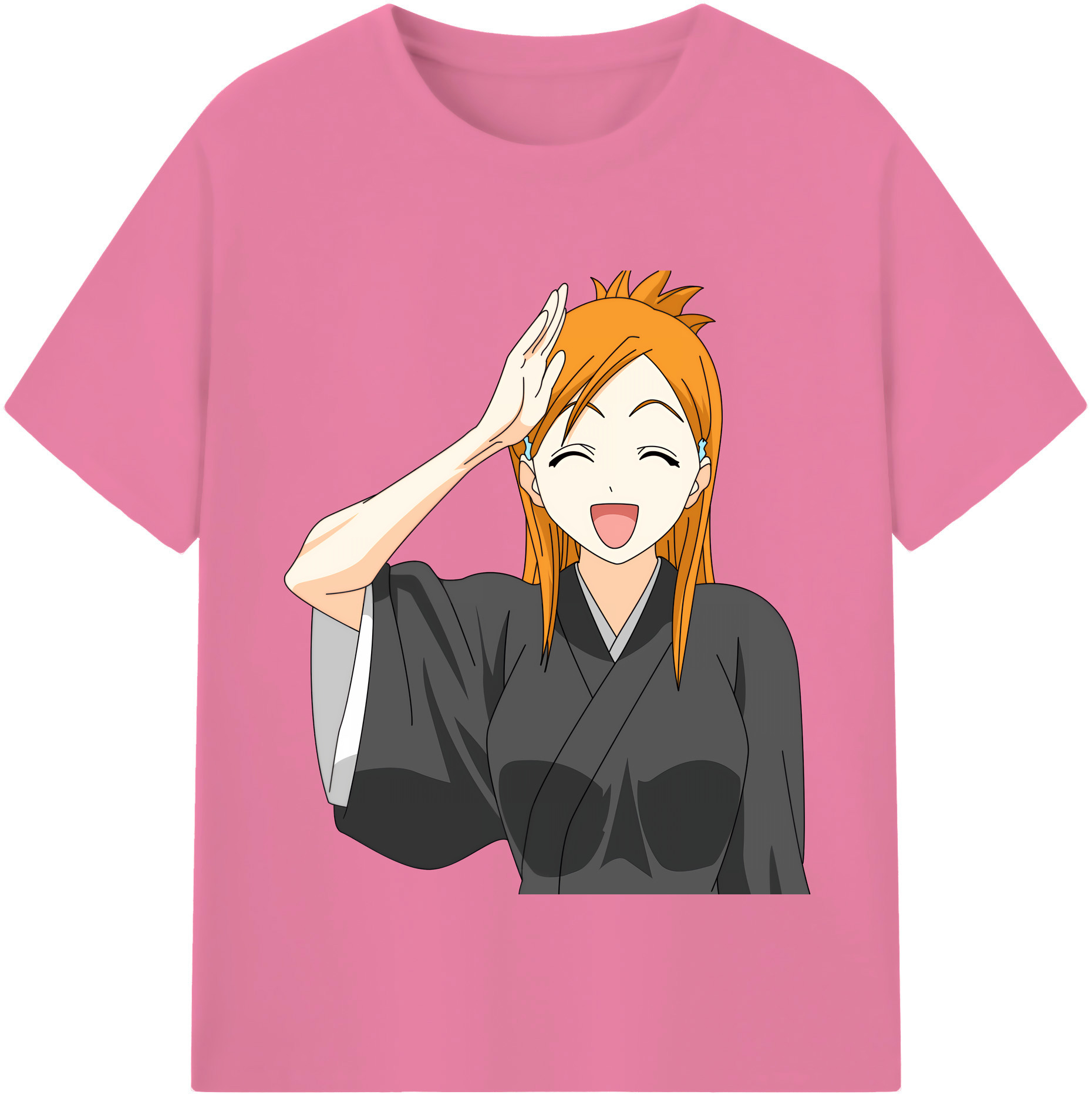 （画像用） ブリーチ 井上織姫（いのうえおりひめ） BLEACH Inoue Orihime 綿100％半袖Tシャツ（フロントプリント）